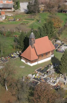 Chapel of the Saint Barbara in Brest, Croatia