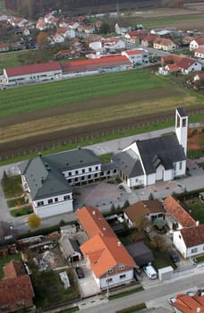 Church of the Saint Anne in Bjelovar, Croatia