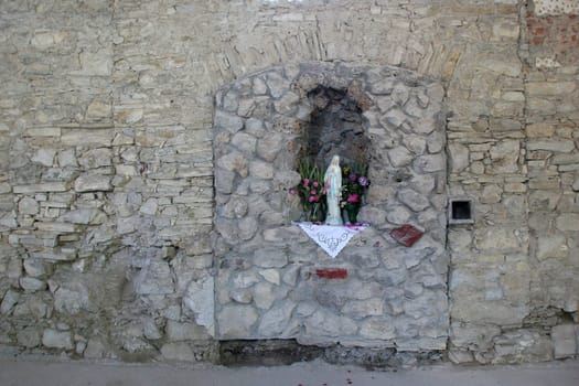 Our Lady of Lordes, Franciscan church of Saint Anthony of Padua in Cuntic, Croatia