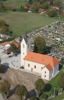 Church of the Saint Martin in Breznicki Hum, Croatia