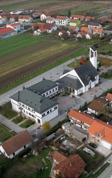 Church of the Saint Anne in Bjelovar, Croatia