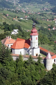 Parish Church of the Visitation of the Virgin Mary in Vinagora, Croatia