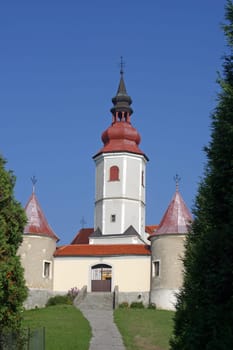 Parish Church of the Visitation of the Virgin Mary in Vinagora, Croatia