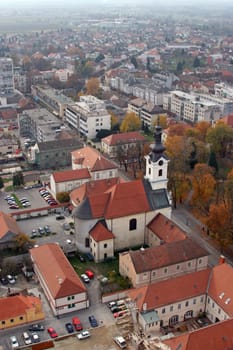 Cathedral of Saint Teresa of Avila in Bjelovar, Croatia