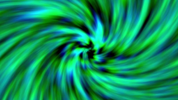 Abstract 3d render swirl with twisting lines in constant rotation effect. Ring energy sucks in spatial matter. Dynamic blurry stripes powerful tornado with view from inside.
