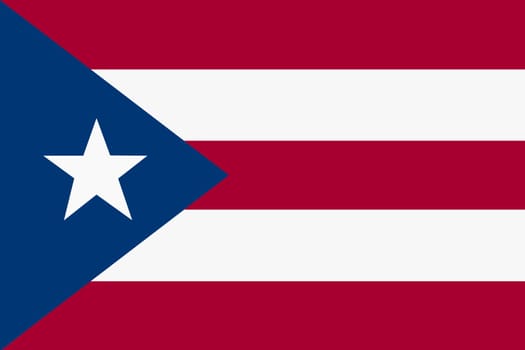 A Puerto Rico flag background illustration red white stripe blue star