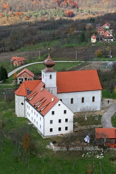 Franciscan monastery and church of Saint Anthony of Padua in Cuntic, Croatia