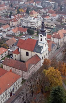 Cathedral of Saint Teresa of Avila in Bjelovar, Croatia
