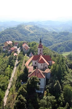Parish Church of the Visitation of the Virgin Mary in Vinagora, Croatia