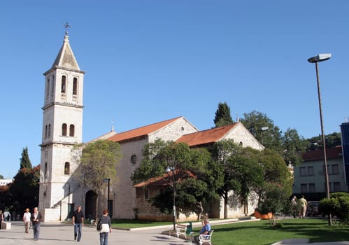 Parish church of Our Lady out of town in Sibenik, Croatia
