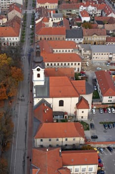 Cathedral of Saint Teresa of Avila in Bjelovar, Croatia