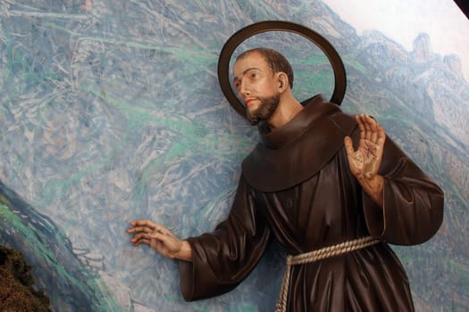 Saint Francis of Assisi, church of Saint Anthony of Padua in Bjelovar, Croatia