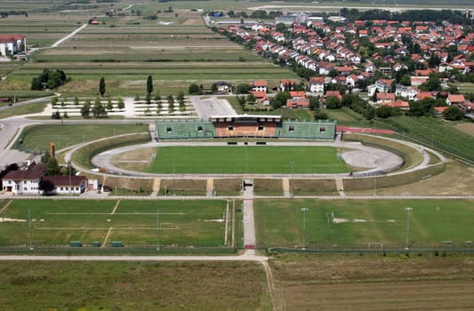 Stadium Radnik in Velika Gorica, Croatia