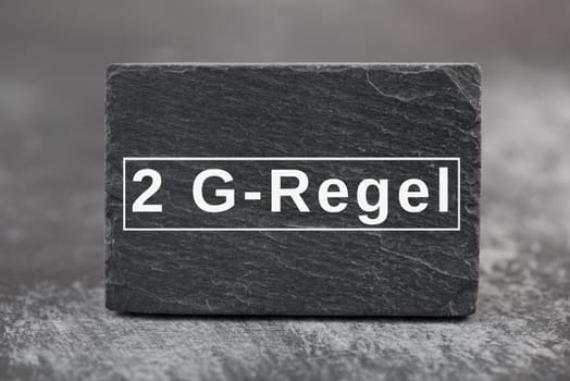 The new 2G covid 19 rules in Germany, entry just for vacinated, recovered people, excluding tested persons, german language