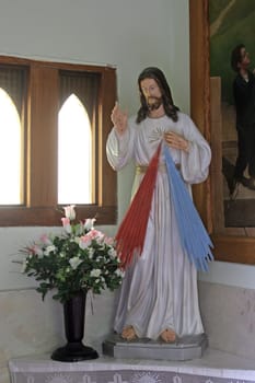 Sacred Heart of Jesus, church of Saint Anthony of Padua in Bjelovar, Croatia