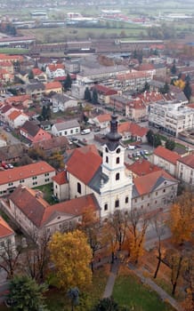 Cathedral of Saint Teresa of Avila in Bjelovar, Croatia