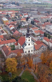 Cathedral of Saint Teresa of Avila in Bjelovar, Croatia