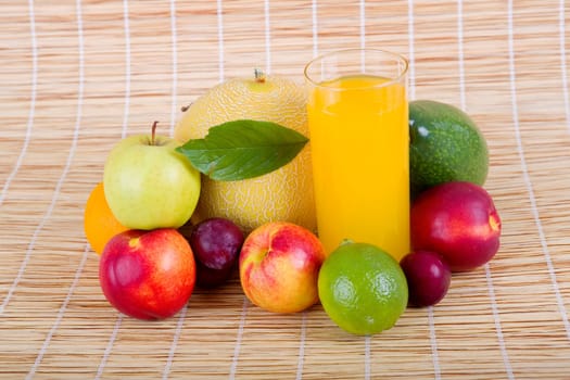 variety of fruits at the kitchen