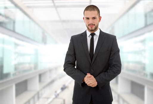 young business man portrait at the office