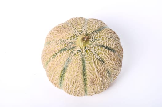 Melon on a white background