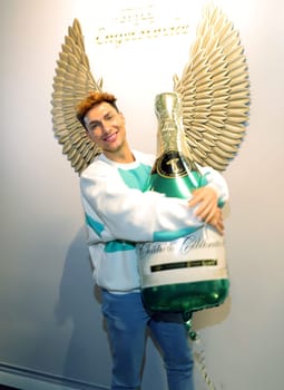Sebastian Kempin ( DSDS ) .15. year anniversary s event from the barber and styling shop angel lock, Engelslocke in Hamburg ,10.11.2021