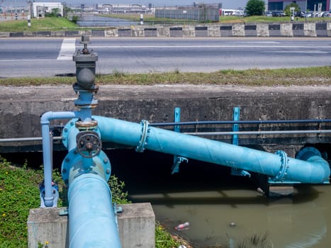 the Control knobs for big water blue pipes