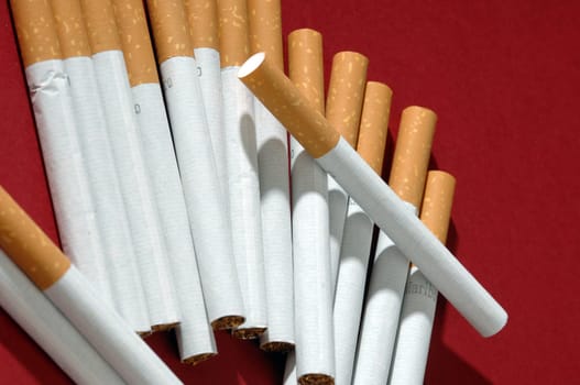 cigarettes on the table, poison