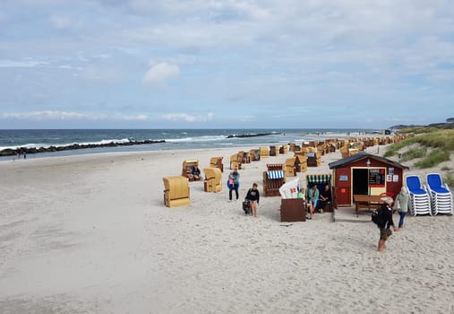 Baltic Sea beach near Wustrow in Mecklenburg Vorpommern is one of the most beautiful beaches in Germany. The Baltic Sea beach near Wustrow in Mecklenburg Western Pomerania is one of the most beautiful beaches in Germany.
