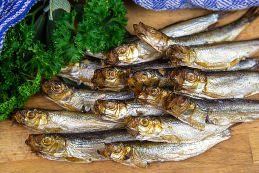 Smoked sprat