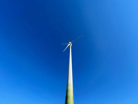 Wind turbines are sustainable power generators that are driven by the wind and deliver clean electricity.