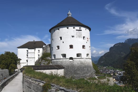 In 1205 the Kufstein Fortress in Austria,Tyrol was first mentioned in a document. The fortress is the landmark of Kufstein. It is located on the 90m high rock mountain directly on the river Inn.