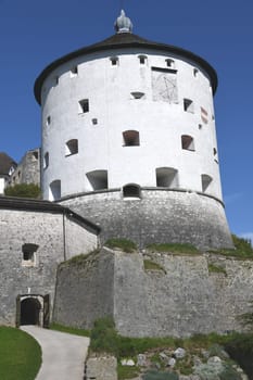 In 1205 the Kufstein Fortress in Austria,Tyrol was first mentioned in a document. The fortress is the landmark of Kufstein. It is located on the 90m high rock mountain directly on the river Inn