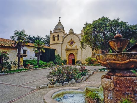 Mission in Carmel, California