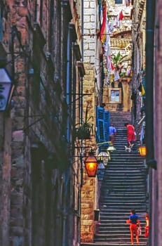 Street in Dubrovnik, Croatia