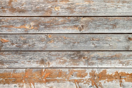 Old brown wooden wall background. Texture close up.