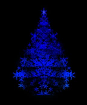 Modern style Christmas tree background