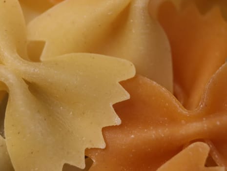 delicious Italian pasta natural food healthy carbohydrates background