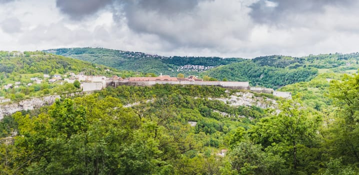 Besançon city center and its citadel prefecture of Doubs in France