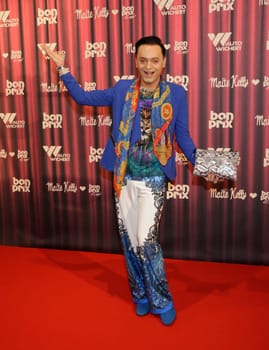 Julian F. Stoeckel at the Bon Prix fashion show in Hamburg