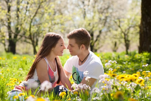 Couple in love