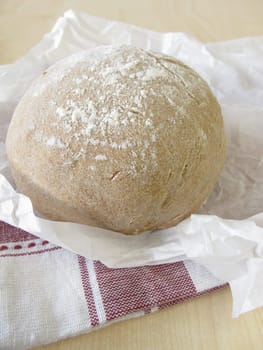 Home-baked farmer's bread