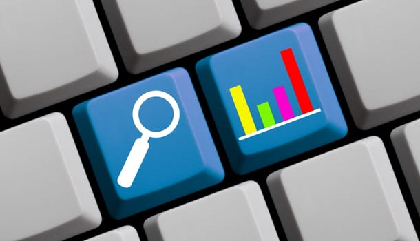 Icons on keyboard - Search and find data online