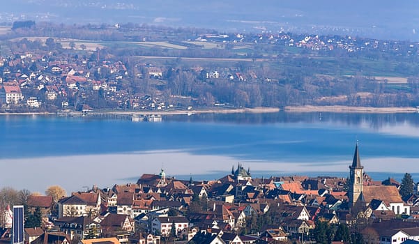 Panorama from the Untersee above Steckborn