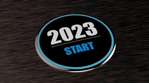3d rendering of 2023 year start BTN