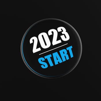 3d rendering of 2023 year start BTN