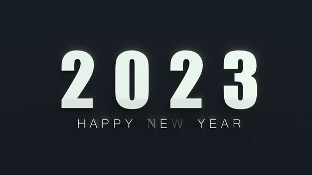 The 3d rendering of 2023 Creativity and inspiration ideas concepts with nice background