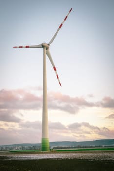 Wind turbine at Burgenland