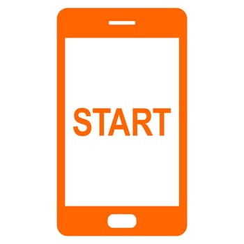 Start and smartphone