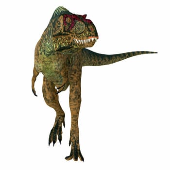 Albertosaurus was a carnivorous theropod dinosaur that lived in North America during the Cretaceous Period.