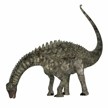 Ampelosaurus was an armored sauropod dinosaur that lived in Europe during the Cretaceous Period.